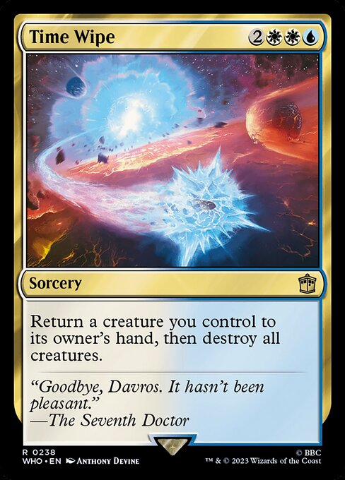 Time Wipe from Doctor Who