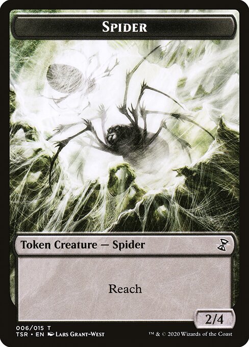 Spider highlighted card art