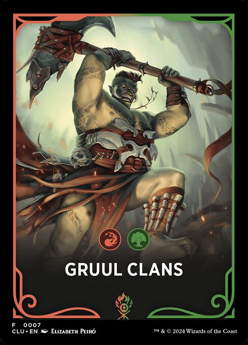 Gruul Clans highlighted card art