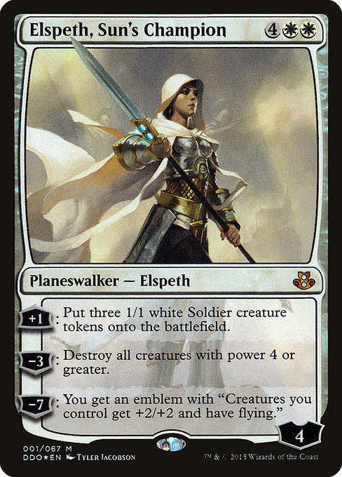 Elspeth, Sun's Champion from Duel Decks: Elspeth vs. Kiora
