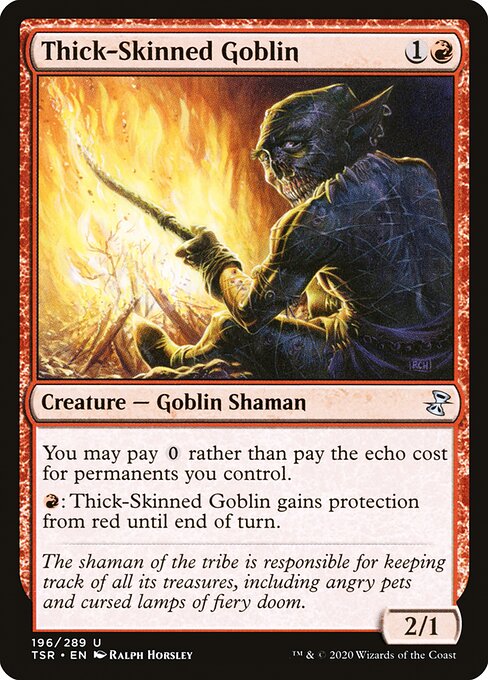 Thick-Skinned Goblin highlighted card art