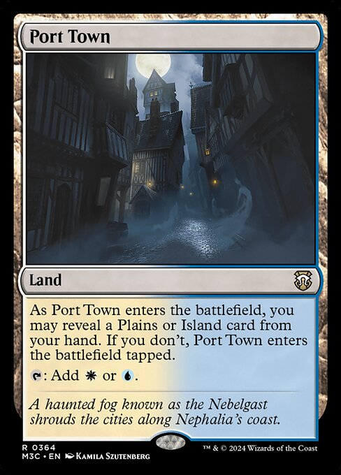 Port Town from Modern Horizons 3 Commander