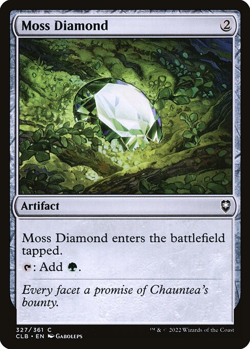 Moss Diamond from Commander Legends: Battle for Baldur's Gate