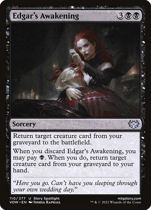 Edgar's Awakening from Innistrad: Crimson Vow