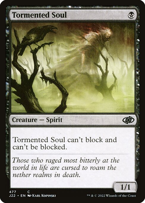 Tormented Soul highlighted card art