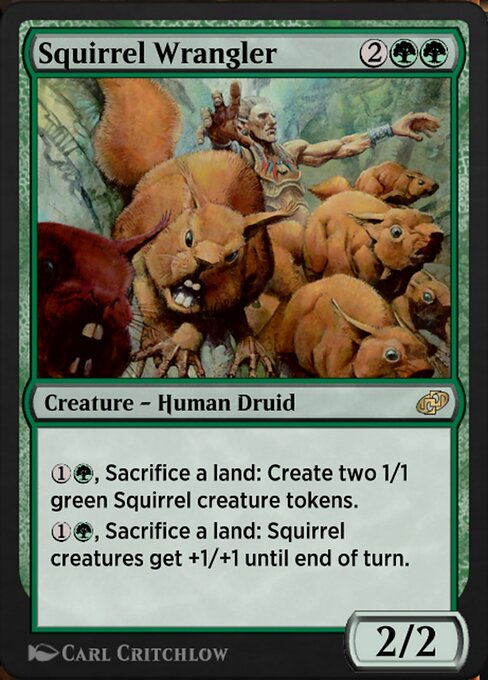 Squirrel Wrangler highlighted card art