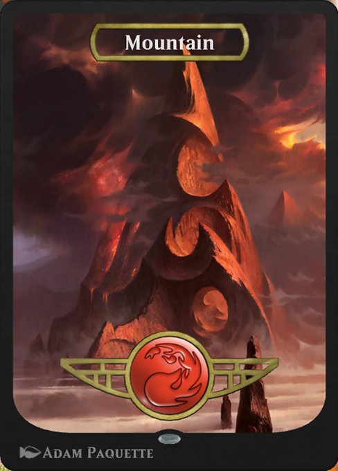 Mountain from MTG Arena Promos