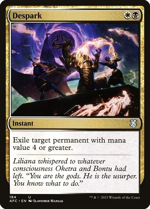 Despark from Forgotten Realms Commander