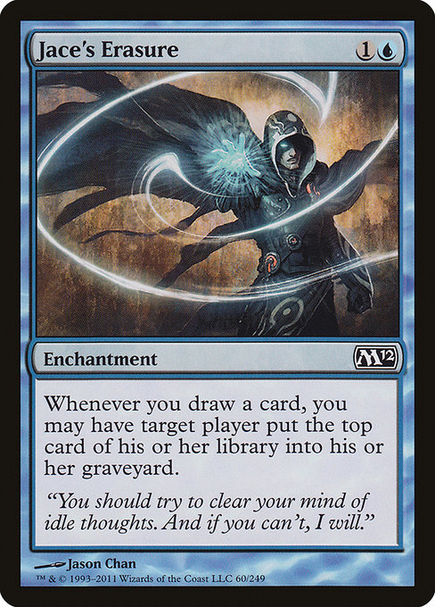 Jace's Erasure highlighted card art