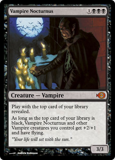 Vampire Nocturnus from Magic Online Promos