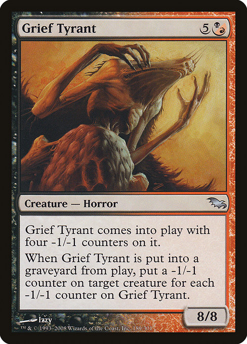 Grief Tyrant highlighted card art