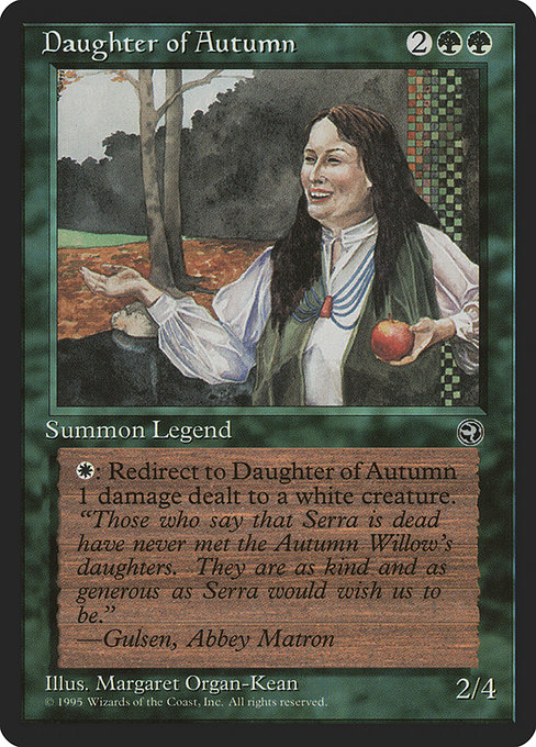 Daughter of Autumn highlighted card art
