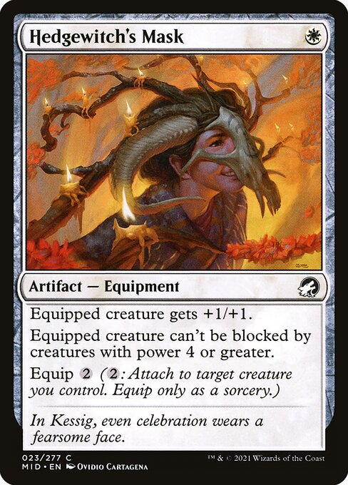 Hedgewitch's Mask from Innistrad: Midnight Hunt