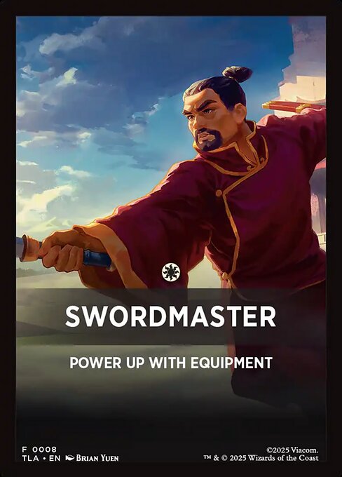 Swordmaster from Avatar: The Last Airbender Jumpstart Front Cards