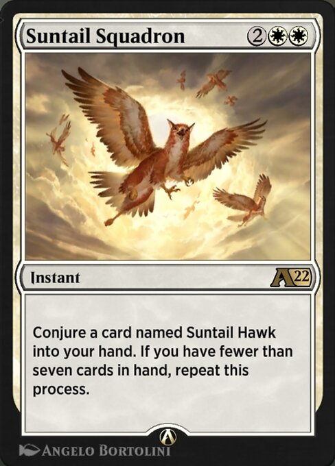 Suntail Squadron highlighted card art