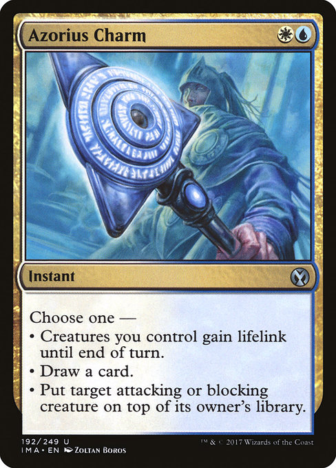 Azorius Charm from Iconic Masters