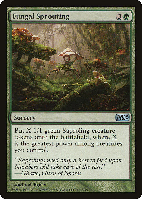 Fungal Sprouting highlighted card art