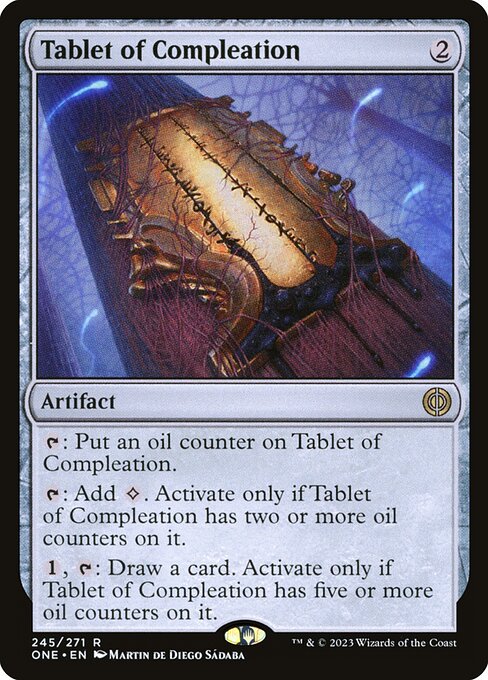 Tablet of Compleation from Phyrexia: All Will Be One
