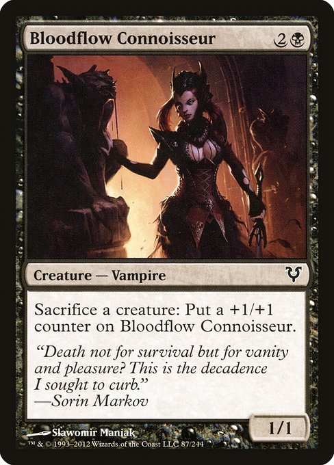 Bloodflow Connoisseur from Avacyn Restored