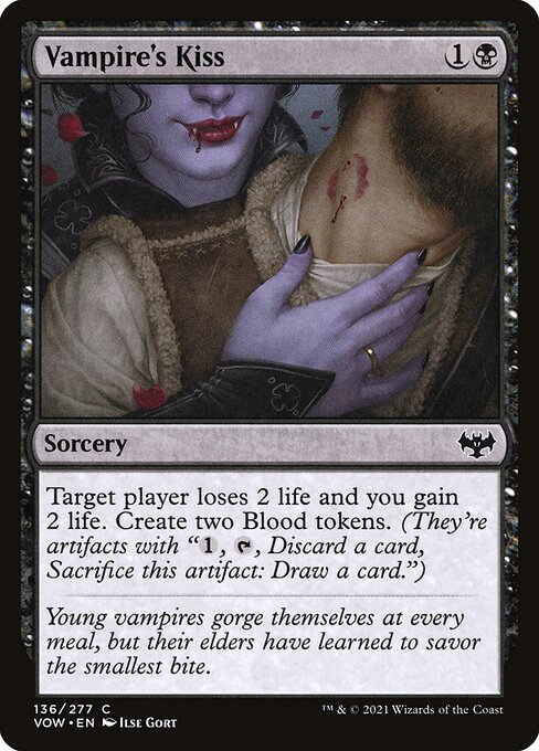 Vampire's Kiss from Innistrad: Crimson Vow
