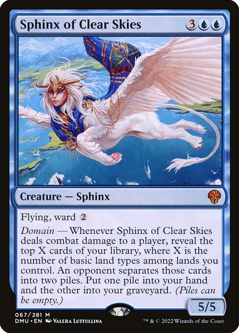 Sphinx of Clear Skies from Dominaria United