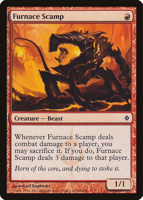 Furnace Scamp highlighted card art