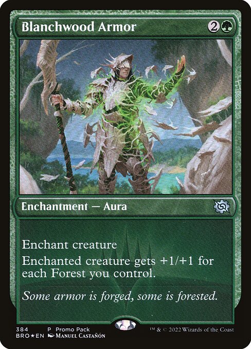 Blanchwood Armor from The Brothers' War