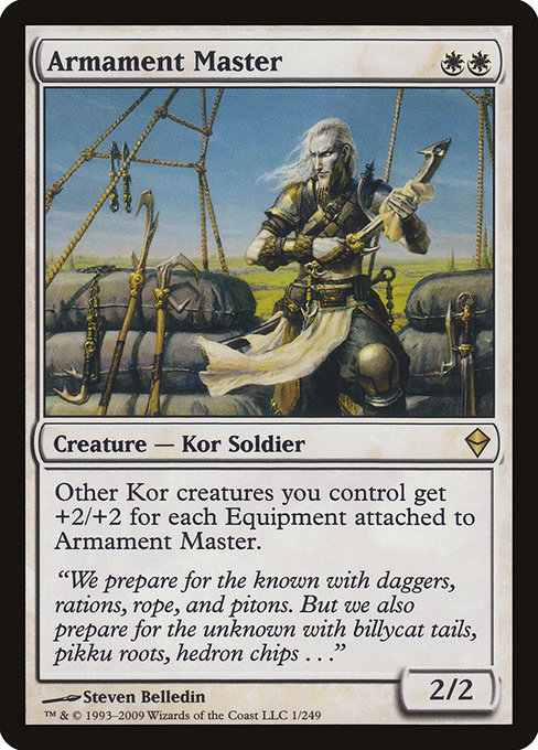 Armament Master highlighted card art