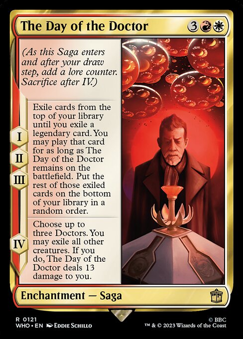 The Day of the Doctor highlighted card art