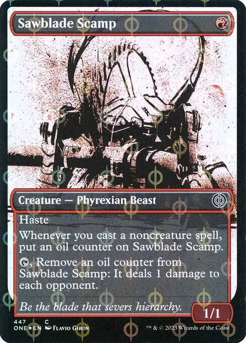Sawblade Scamp from Phyrexia: All Will Be One