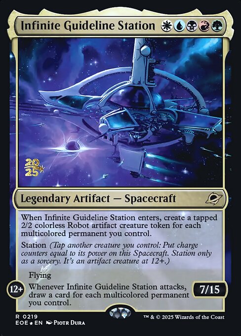 Infinite Guideline Station from Edge of Eternities Promos