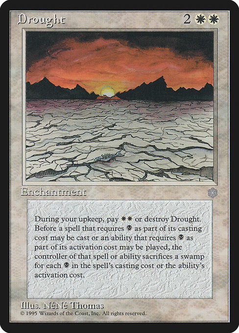 Drought highlighted card art