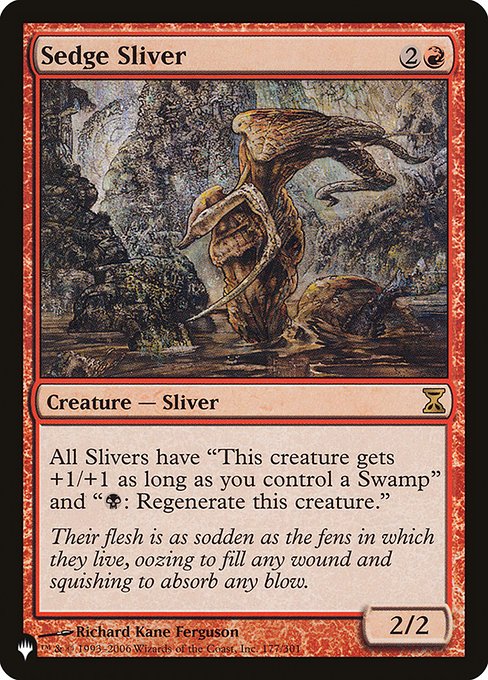 Sedge Sliver from The List