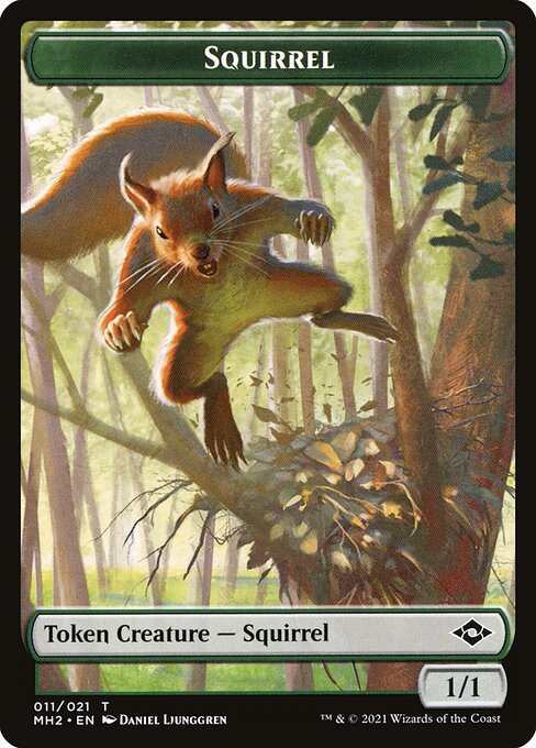 Squirrel from Modern Horizons 2 Tokens