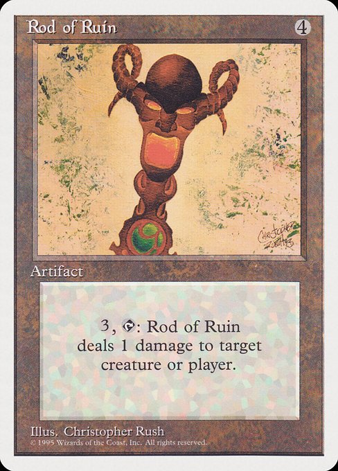 Rod of Ruin from Rivals Quick Start Set
