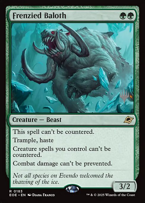 Frenzied Baloth highlighted card art