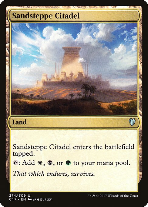 Sandsteppe Citadel from Commander 2017