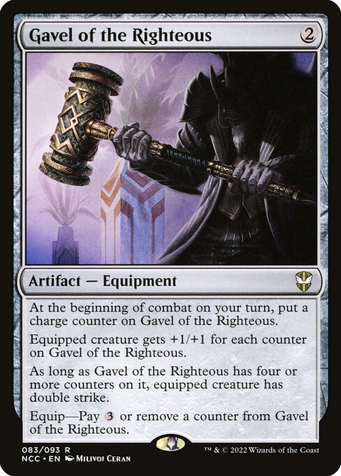 Gavel of the Righteous from New Capenna Commander