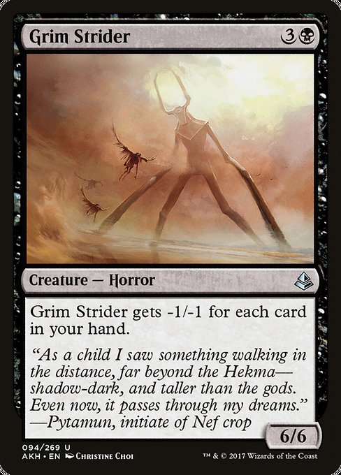 Grim Strider from Amonkhet