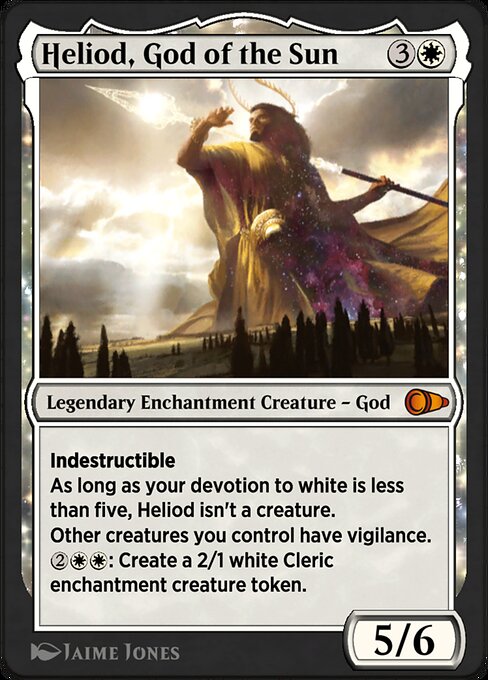 Heliod, God of the Sun highlighted card art