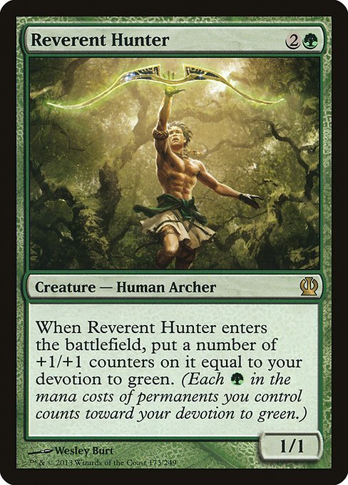 Reverent Hunter from Theros