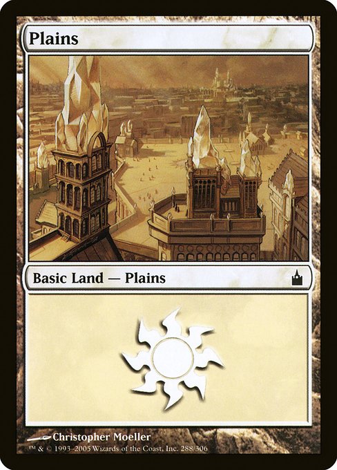 Plains from Ravnica: City of Guilds