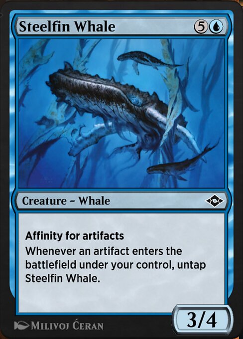 Steelfin Whale highlighted card art