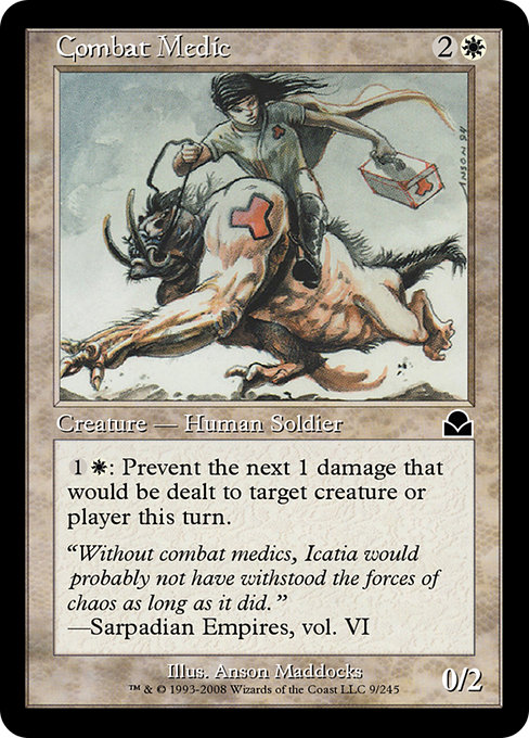 Combat Medic highlighted card art
