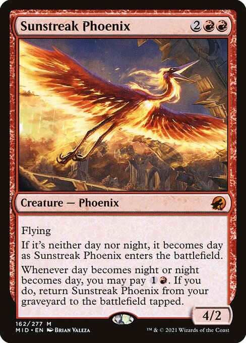 Sunstreak Phoenix from Innistrad: Midnight Hunt