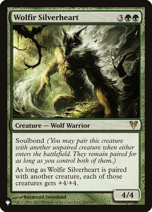 Wolfir Silverheart highlighted card art