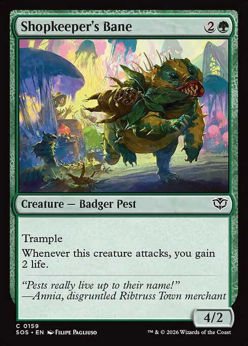 Shopkeeper's Bane from Secrets of Strixhaven