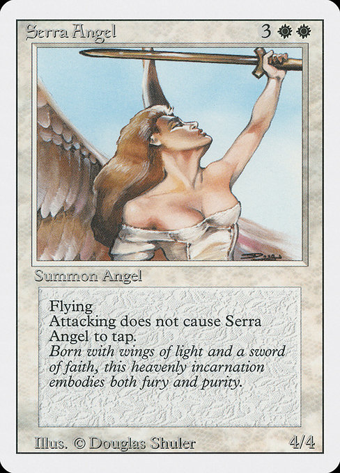 Serra Angel from Revised Edition