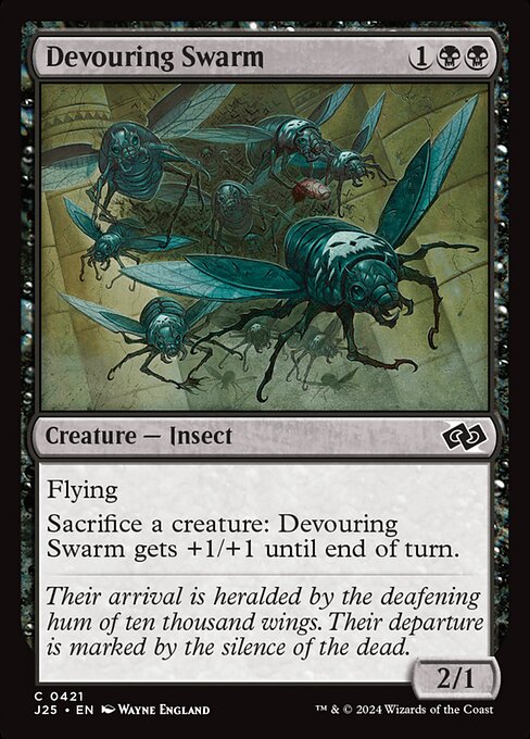 Devouring Swarm highlighted card art