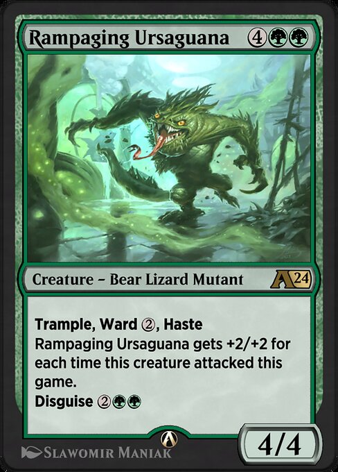 Rampaging Ursaguana highlighted card art